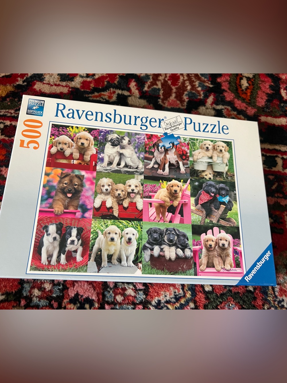 Ravensburger Multi-Color Puppy Pals 500-Piece Puzzle